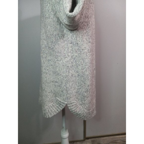 Est 1946 Large Grey Open Comfort Knit Casual Cardigan Sweater - Picture 2 of 4